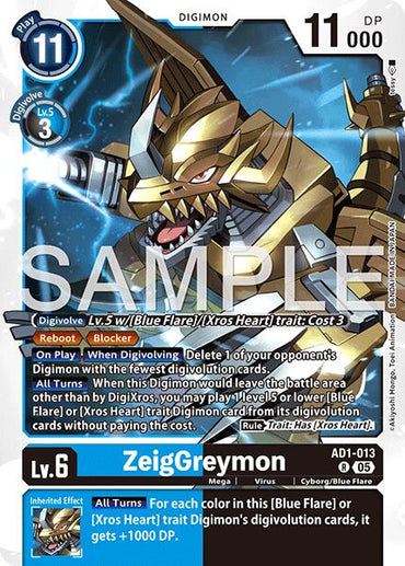ZeigGreymon [AD1-013] [Advanced Booster Digimon Generation]