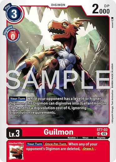 Guilmon [ST7-03] - ST7-03 [Advanced Booster Digimon Generation]