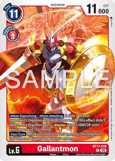 Gallantmon [BT17-016] [Advanced Booster Digimon Generation]