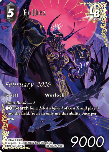 Golbez (PR-205/25-118H) [Promo Cards]