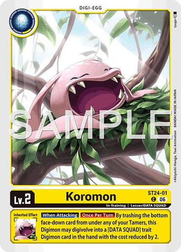 Koromon [ST24-01] [Starter Deck: Data Squad]