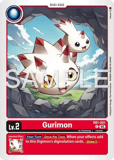 Gurimon [RB1-001] (Reprint) [Advanced Booster Digimon Generation]