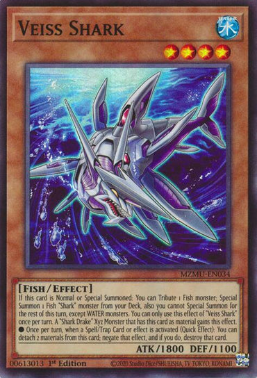 Veiss Shark [MZMU-EN034] Super Rare