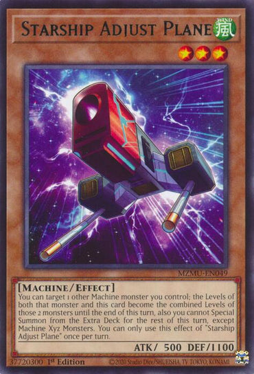 Starship Adjust Plane [MZMU-EN049] Rare
