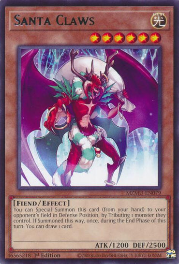 Santa Claws [MZMU-EN079] Rare