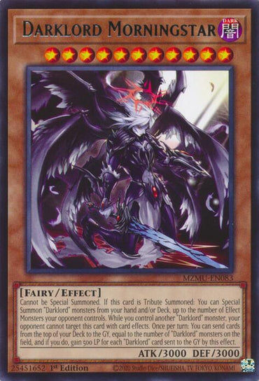 Darklord Morningstar [MZMU-EN083] Rare