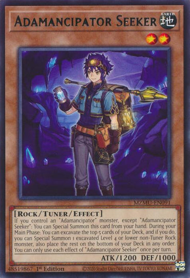 Adamancipator Seeker [MZMU-EN091] Rare