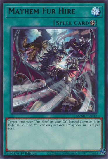 Mayhem Fur Hire [MZMU-EN115] Rare