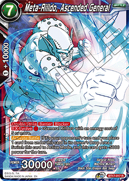 Meta-Rilldo, General Ascendido (BT17-017) [Ultimate Squad] 
