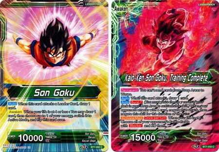 Son Goku // Kaio-Ken Son Goku, Entrenamiento completo (BT7-050) [Asalto de los Saiyajin] 