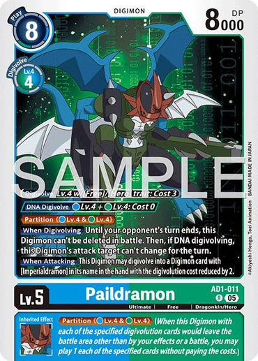 Paildramon [AD1-011] [Advanced Booster Digimon Generation]