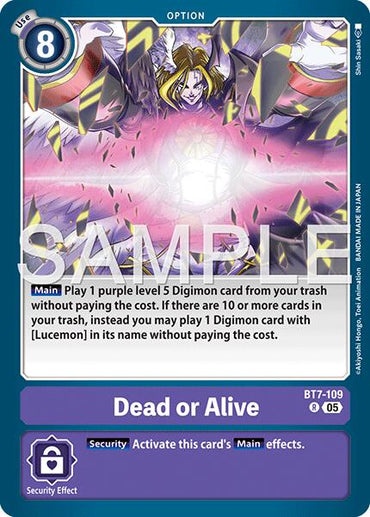 Dead or Alive [BT7-109] (Reprint) [Advanced Booster Digimon Generation]