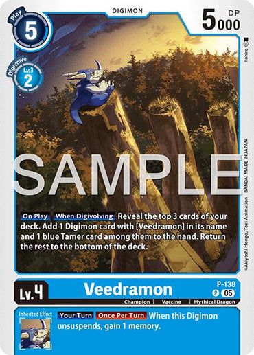 Veedramon [P-138] (Reprint) [Advanced Booster Digimon Generation]