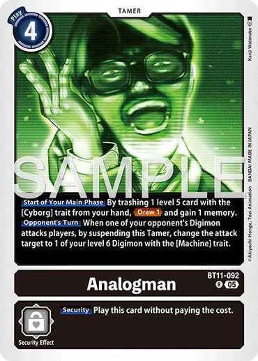 Analogman [BT11-092] (Reprint) [Advanced Booster Digimon Generation]