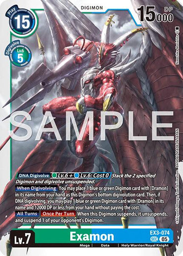 Examon [EX3-074] (Reprint) [Advanced Booster Digimon Generation]