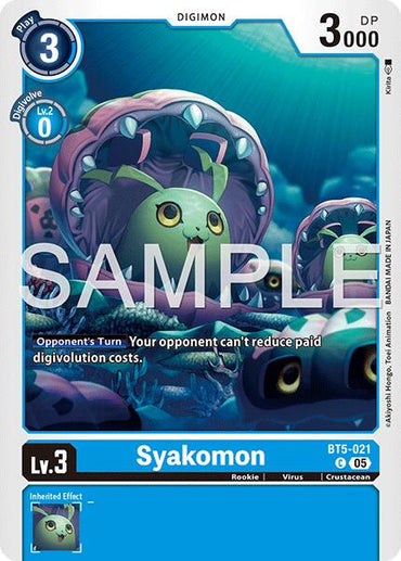 Syakomon [BT5-021] (Reprint) [Advanced Booster Digimon Generation]