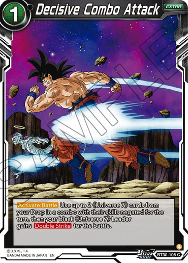 Decisive Combo Attack (BT30-105) [Three Glorious Fighters]