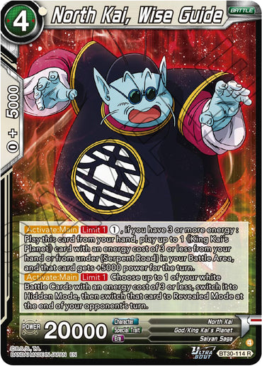North Kai, Wise Guide (BT30-114) [Three Glorious Fighters]