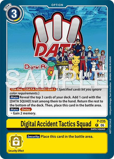 Digital Accident Tactics Squad [P-235] (Store Tournament 2026 Vol. 2 Participation Pack) [Promotional Cards]