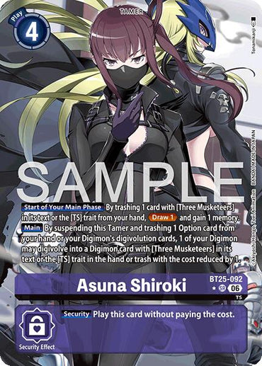 Asuna Shiroki [BT25-092] (Alternate Art) [Dual Revolution]