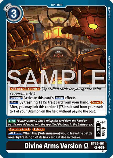 Divine Arms Version [BT25-101] [Dual Revolution]