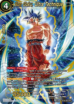 Son Goku, Ultra Technique (SPR) (BT30-085) [Three Glorious Fighters]
