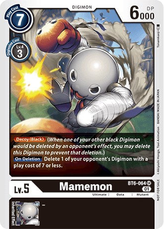 Mamemon [BT6-064] (Paquete de revisión 2021) [Promociones Doble Diamante] 