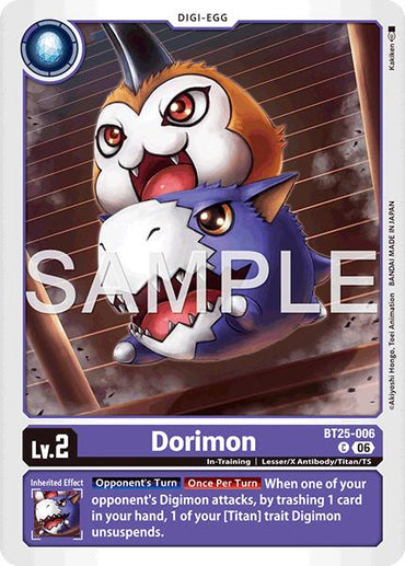 Dorimon [BT25-006] [Dual Revolution]