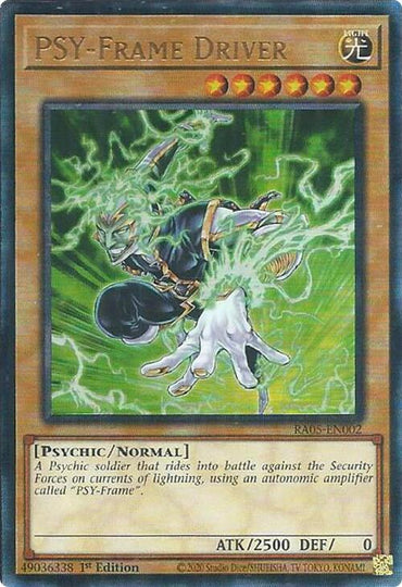PSY-Frame Driver (Ultimate Rare) [RA05-EN002] Ultimate Rare