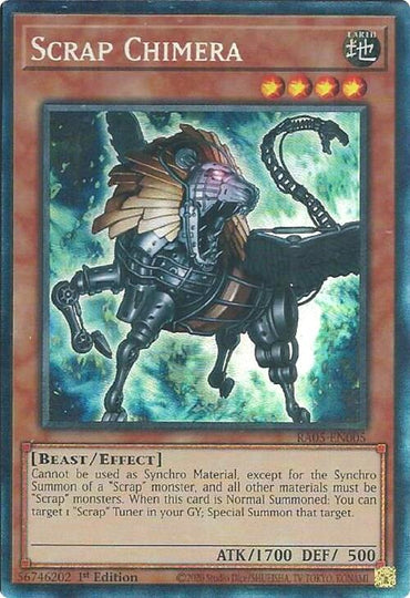 Scrap Chimera (Collector's Rare) [RA05-EN005] Collector's Rare
