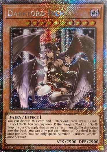Darklord Ixchel (Platinum Secret Rare) [RA05-EN010] Platinum Secret Rare