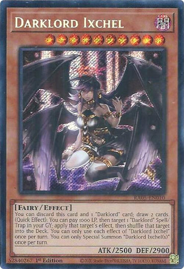 Darklord Ixchel (Secret Rare) [RA05-EN010] Secret Rare