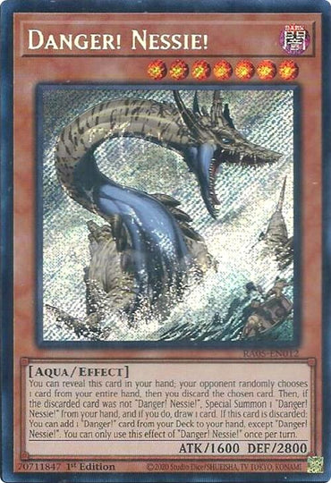Danger! Nessie! (Secret Rare) [RA05-EN012] Secret Rare