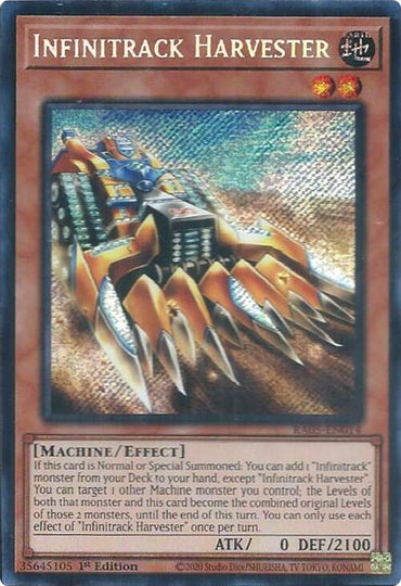 Infinitrack Harvester (Secret Rare) [RA05-EN014] Secret Rare
