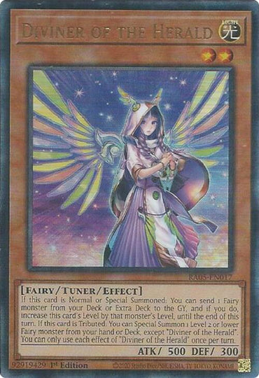 Diviner of the Herald (Ultimate Rare) [RA05-EN017] Ultimate Rare