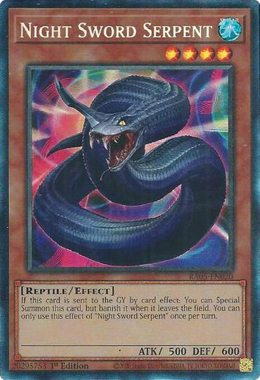 Night Sword Serpent (Collector's Rare) [RA05-EN020] Collector's Rare