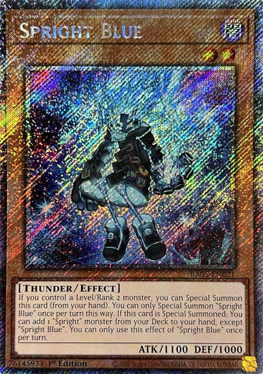 Spright Blue (Platinum Secret Rare) [RA05-EN021] Platinum Secret Rare