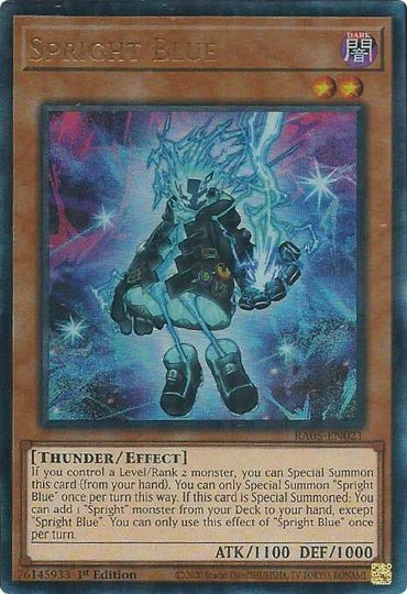 Spright Blue (Ultimate Rare) [RA05-EN021] Ultimate Rare