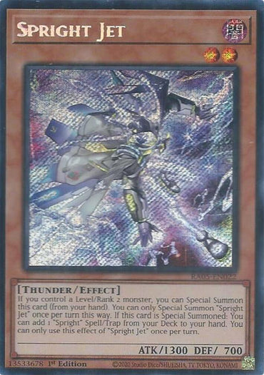 Spright Jet (Secret Rare) [RA05-EN022] Secret Rare