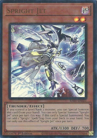 Spright Jet (Ultra Rare) [RA05-EN022] Ultra Rare