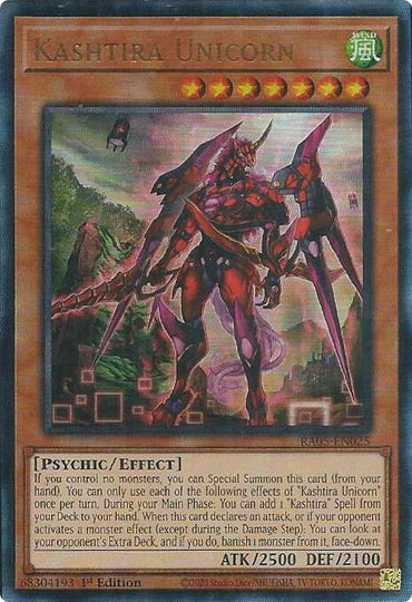 Kashtira Unicorn (Ultimate Rare) [RA05-EN025] Ultimate Rare