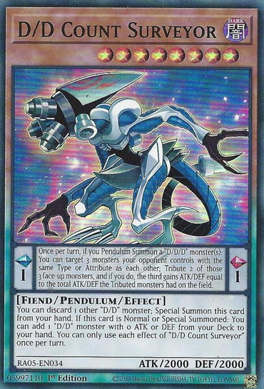 D/D Count Surveyor [RA05-EN034] Super Rare