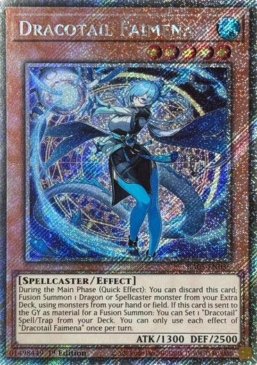 Dracotail Faimena (Platinum Secret Rare) [RA05-EN035] Platinum Secret Rare