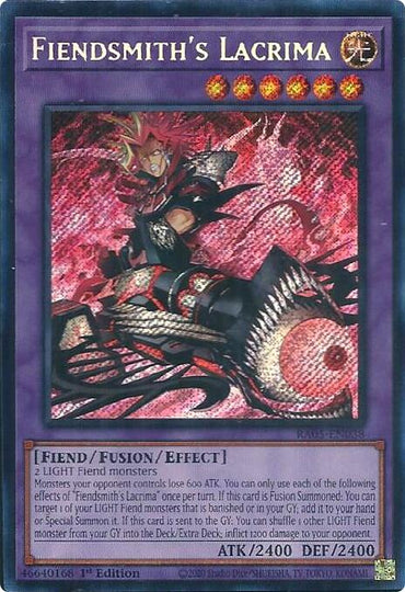 Fiendsmith's Lacrima (Secret Rare) [RA05-EN038] Secret Rare