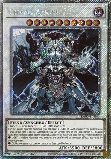 Chaos Angel (Platinum Secret Rare) [RA05-EN043] Platinum Secret Rare