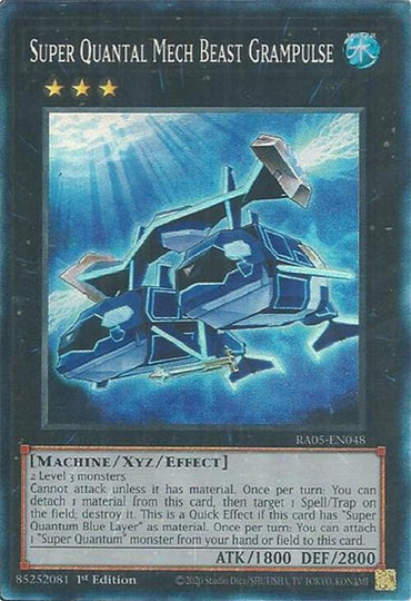 Super Quantal Mech Beast Grampulse (Collector's Rare) [RA05-EN048] Collector's Rare