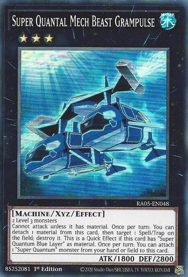 Super Quantal Mech Beast Grampulse [RA05-EN048] Super Rare