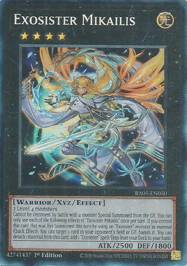 Exosister Mikailis (Collector's Rare) [RA05-EN050] Collector's Rare