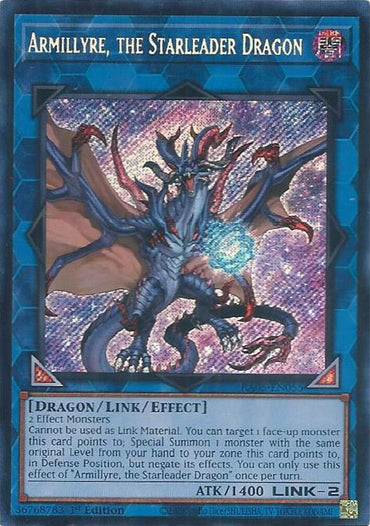 Armillyre, the Starleader Dragon (Secret Rare) [RA05-EN055] Secret Rare