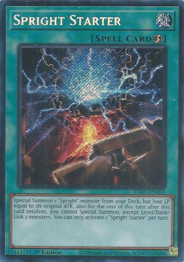 Spright Starter (Secret Rare) [RA05-EN068] Secret Rare
